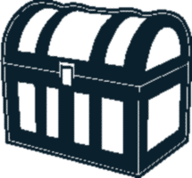 escape room ikona škrinja