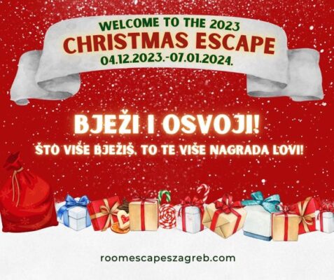 božićni escape room turnir Christmas Escape 2023