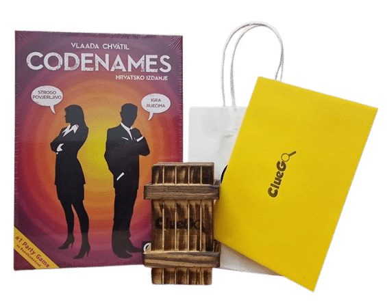 ClueGo poklon bon i Codenames igra